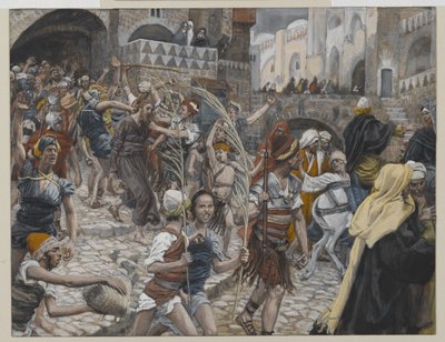 Jésus Conduit de Caïphe à Pilate, illustration de La Vie de Notre Seigneur Jésus-Christ, 1886-94 - James Jacques Joseph Tissot