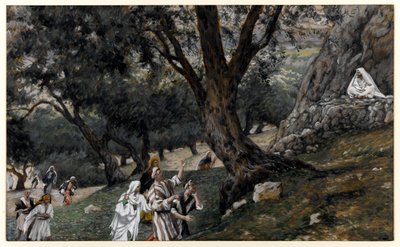 Jésus est allé dans un lieu désert, illustration pour La vie du Christ - James Jacques Joseph Tissot