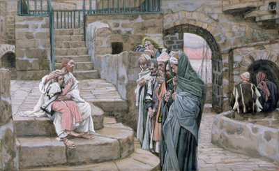 Jésus et le petit enfant, illustration pour La vie du Christ - James Jacques Joseph Tissot