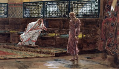 Jésus pour la Première Fois devant Pilate, illustration pour La Vie du Christ, vers 1886-94 - James Jacques Joseph Tissot