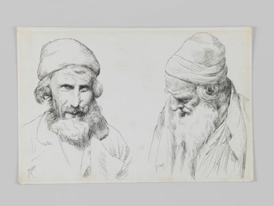Juifs et Yéménites, Jérusalem, illustration de La Vie de Notre Seigneur Jésus-Christ - James Jacques Joseph Tissot