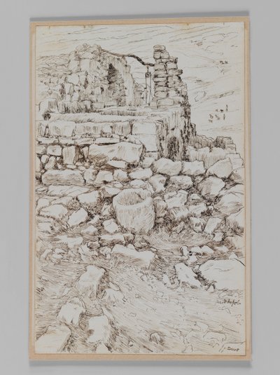 Le puits de Job, illustration de La Vie de Notre Seigneur Jésus-Christ - James Jacques Joseph Tissot