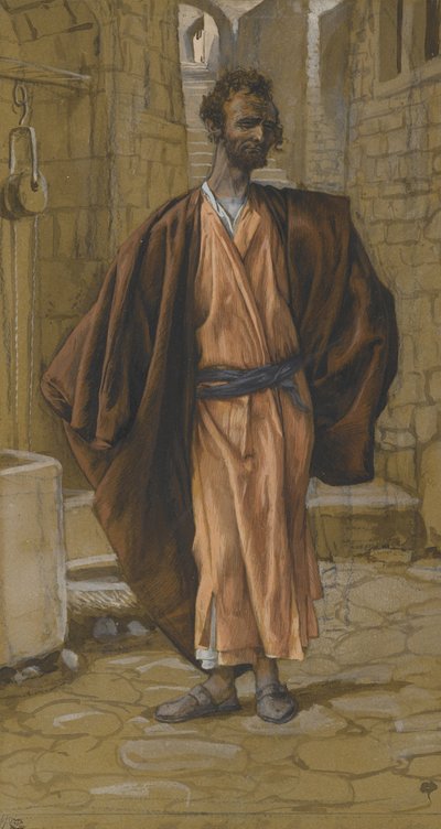 Judas Iscariot, illustration de La Vie de Notre Seigneur Jésus-Christ, 1886-94 - James Jacques Joseph Tissot