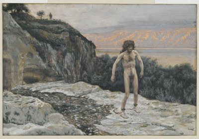 Mon nom est Légion, illustration de La vie de notre Seigneur Jésus-Christ - James Jacques Joseph Tissot