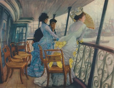 À bord du H.M.S. Calcutta, vers 1877, 1948 - James Jacques Joseph Tissot