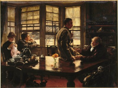 Parabole du fils prodigue : le départ, 1880 - James Jacques Joseph Tissot