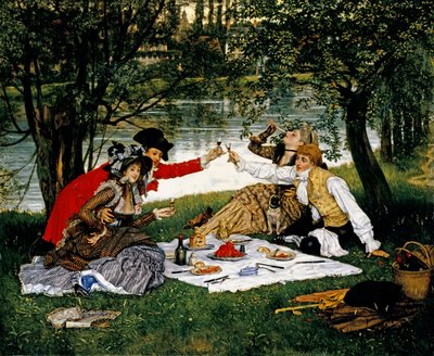 Partie carrée, 1870 - James Jacques Joseph Tissot