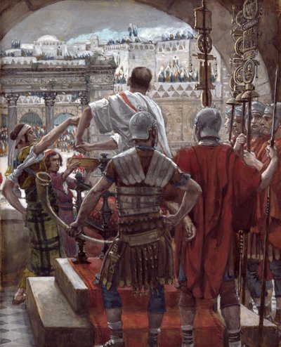 Pilate se Lave les Mains, illustration pour La Vie du Christ, vers 1886-94 - James Jacques Joseph Tissot