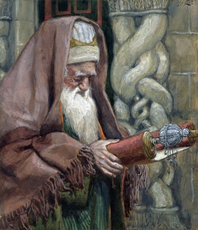 Siméon, illustration pour La Vie du Christ, vers 1886-94 - James Jacques Joseph Tissot