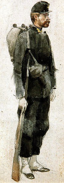 Soldat avec fusil 