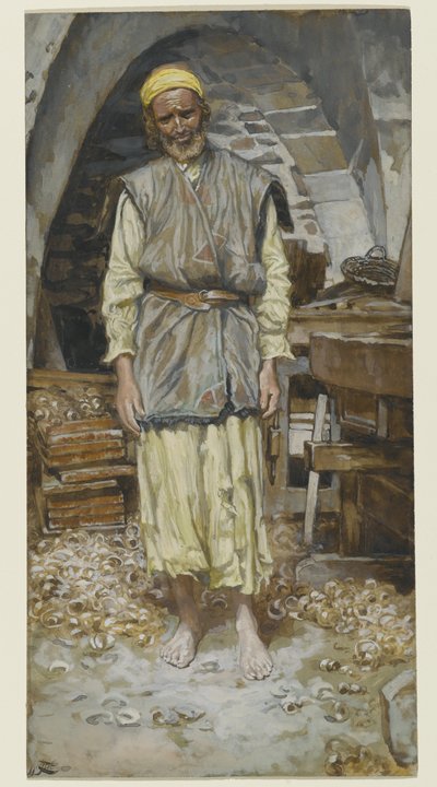 Saint Joseph, illustration pour La Vie du Christ, c.1886-94 - James Jacques Joseph Tissot