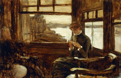 Étude pour le Fils prodigue dans la vie moderne : Le Départ - James Jacques Joseph Tissot