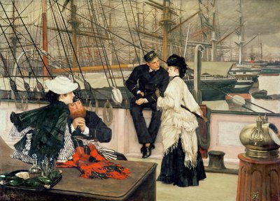 Le capitaine et le second, 1873 - James Jacques Joseph Tissot