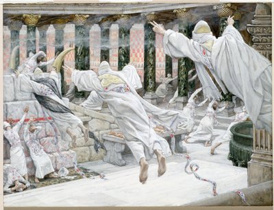 Les morts apparaissent dans le temple, illustration pour La Vie du Christ, vers 1886-96 - James Jacques Joseph Tissot