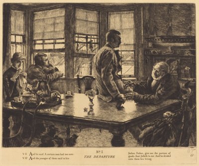 Le Départ - James Jacques Joseph Tissot