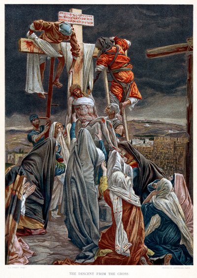 La Descente de Croix, vers 1890 - James Jacques Joseph Tissot