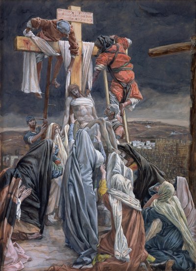 La descente de la croix, illustration pour La Vie du Christ - James Jacques Joseph Tissot