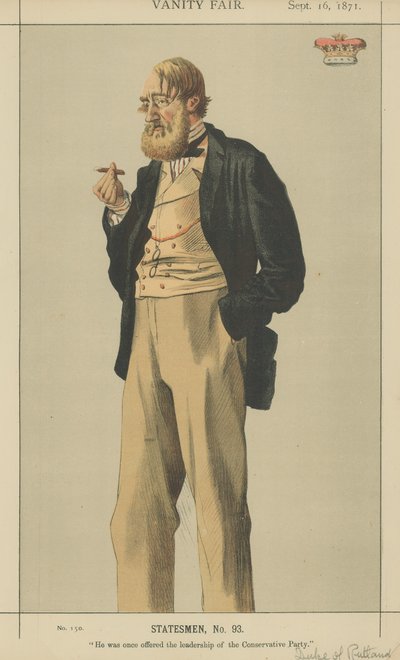 Le duc de Rutland - James Jacques Joseph Tissot