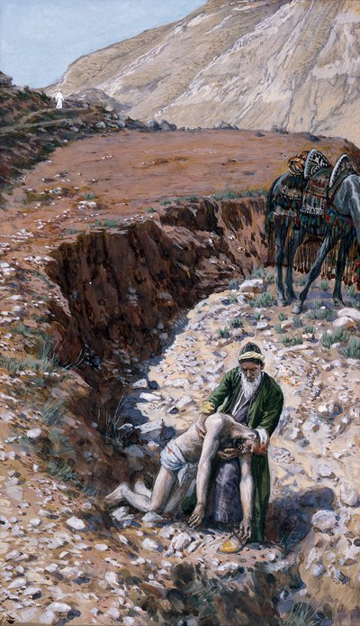 Le Bon Samaritain, illustration pour La Vie du Christ - James Jacques Joseph Tissot