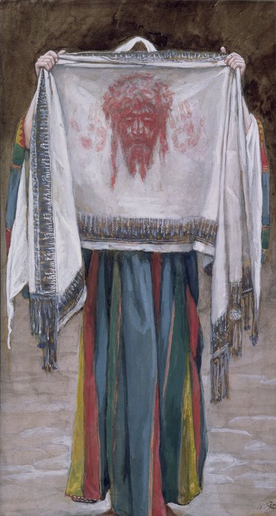 Le Saint Visage, illustration pour La Vie du Christ - James Jacques Joseph Tissot