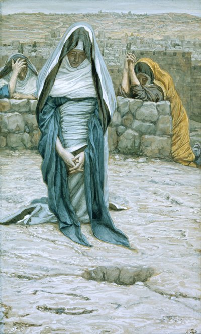 La Sainte Vierge dans la vieillesse, illustration pour La Vie du Christ - James Jacques Joseph Tissot