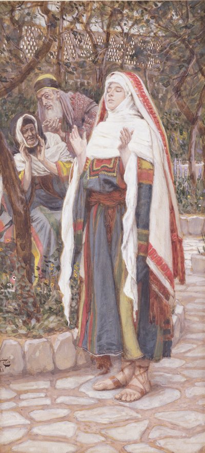 Le Magnificat, illustration pour La Vie du Christ, c.1886-94 - James Jacques Joseph Tissot