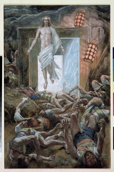 La résurrection, illustration pour La Vie du Christ, c.1886-94 - James Jacques Joseph Tissot