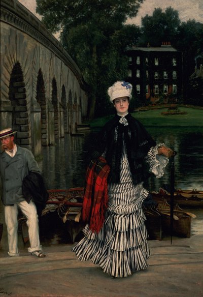 Le Retour de la promenade en bateau - James Jacques Joseph Tissot