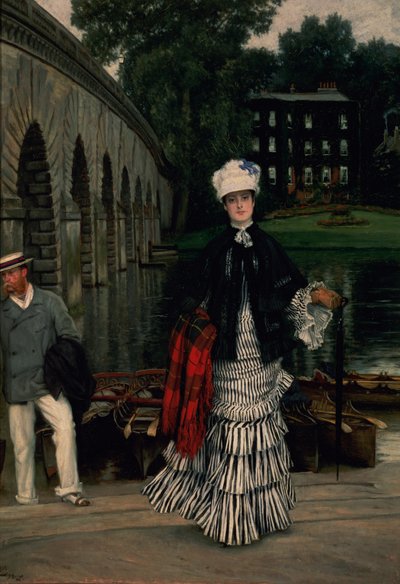 Le retour de la promenade en bateau, 1873 - James Jacques Joseph Tissot