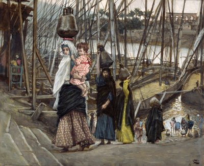 Le Séjour, Égypte, illustration de La Vie du Christ, c.1886-94 - James Jacques Joseph Tissot