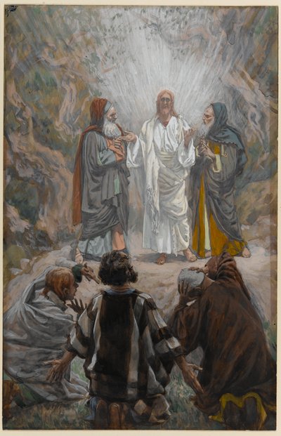La Transfiguration, illustration pour La Vie du Christ - James Jacques Joseph Tissot