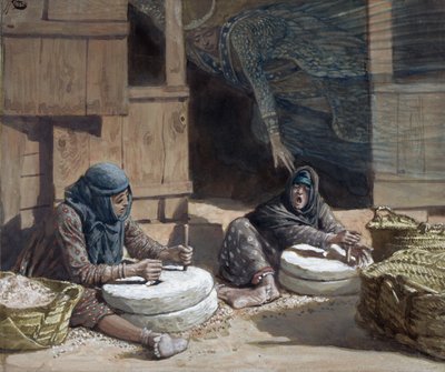 Les deux femmes au moulin, illustration pour La Vie du Christ - James Jacques Joseph Tissot