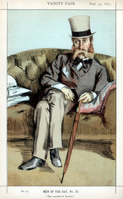 Le romancier de la société, 1871 - James Jacques Joseph Tissot