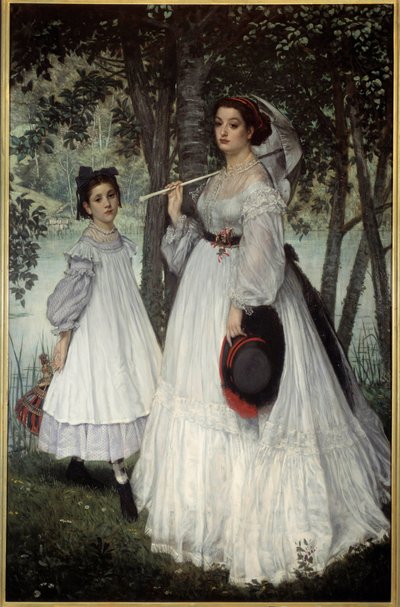 Les deux sœurs ou « portraits dans un parc » - James Jacques Joseph Tissot