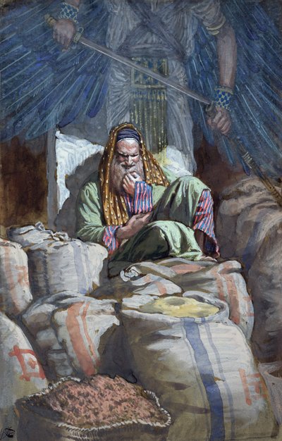 Insensé, cette nuit ton âme te sera redemandée, illustration pour La Vie du Christ - James Jacques Joseph Tissot