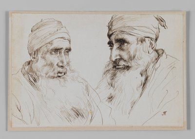 Types de Juifs, Jérusalem, illustration de La Vie de Notre Seigneur Jésus-Christ - James Jacques Joseph Tissot