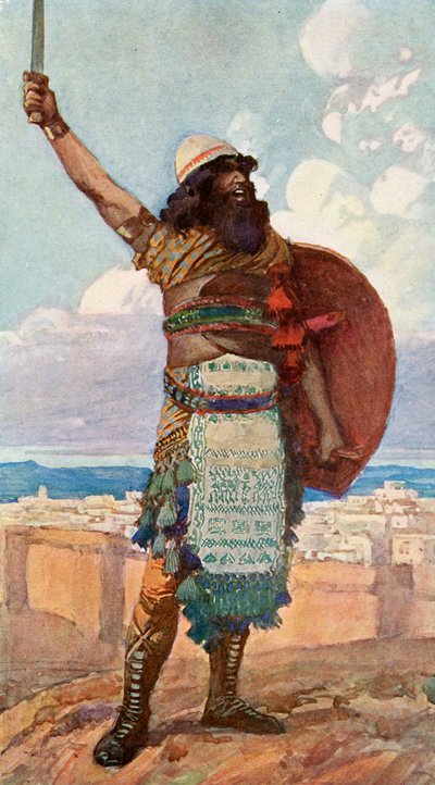 Othniel par J. James Tissot - Bible - James Jacques Joseph after Tissot