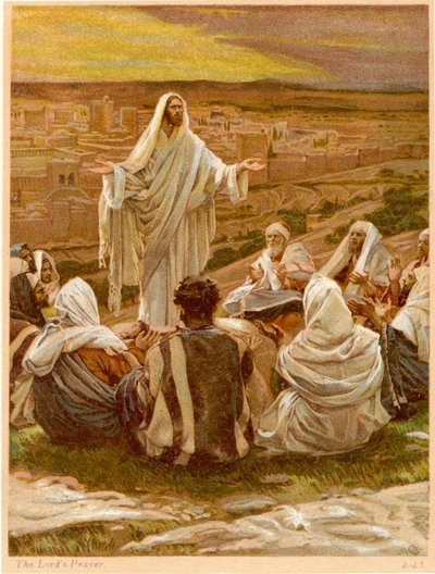 La prière du Seigneur - Saint Luc, Chapitre 11 - Bible - James Jacques Joseph after Tissot