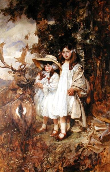 Irène et Frida Mond - James Jebusa Shannon