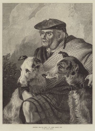 En attendant le tir, à la galerie Dudley - James Jnr Hardy