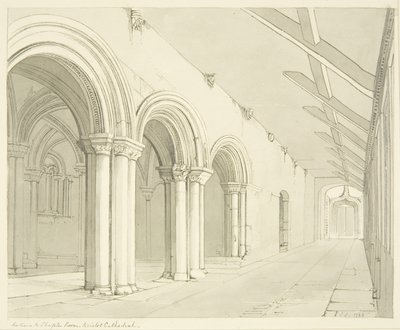 Entrée de la Salle Capitulaire de la Cathédrale de Bristol - James Johnson