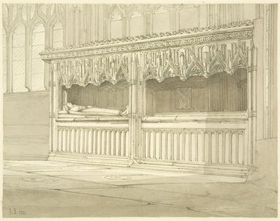 Monument à Sir Thomas Mede à St Mary Redcliffe - James Johnson