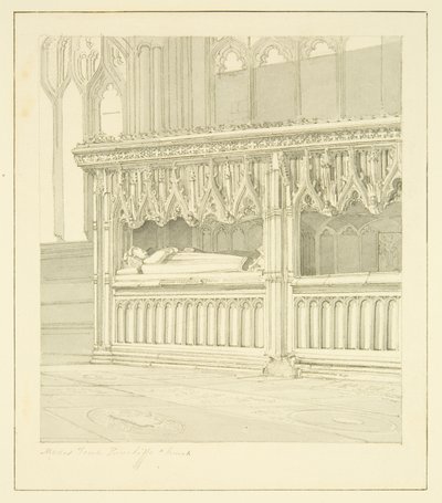 Monument à Sir Thomas Mede à St Mary Redcliffe - James Johnson
