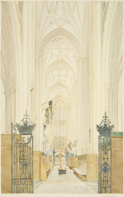 Transept de St Mary Redcliffe, vue vers le sud - James Johnson
