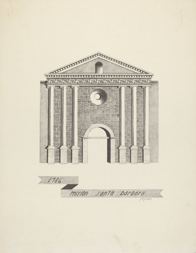 Mission Santa Barbara - James Jones