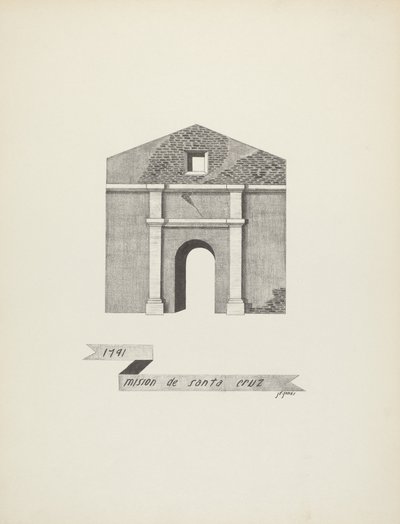 Mission de Santa Cruz - James Jones