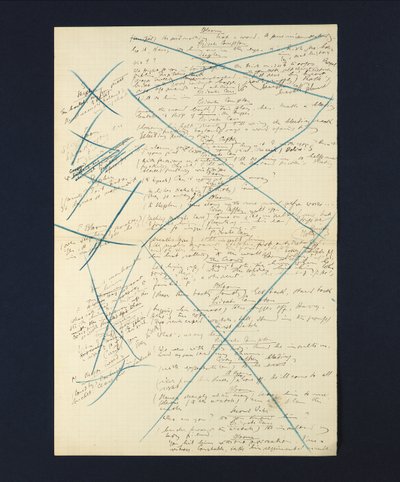 Manuscrit autographe de l