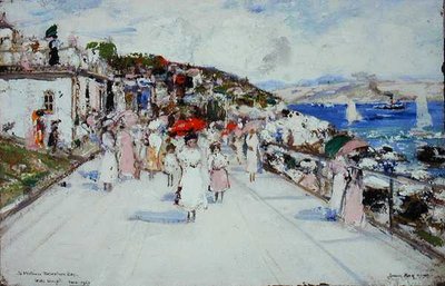 Sur la promenade - James Kay