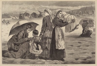 Sur la plage à Long Branch - L