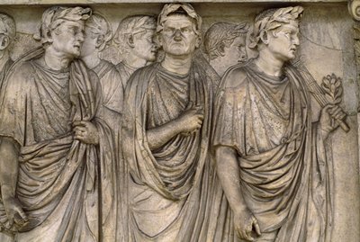 Ara Pacis Augustae, un autel indépendant de groupe de veuves, magistrats, prêtres - James L Stanfield